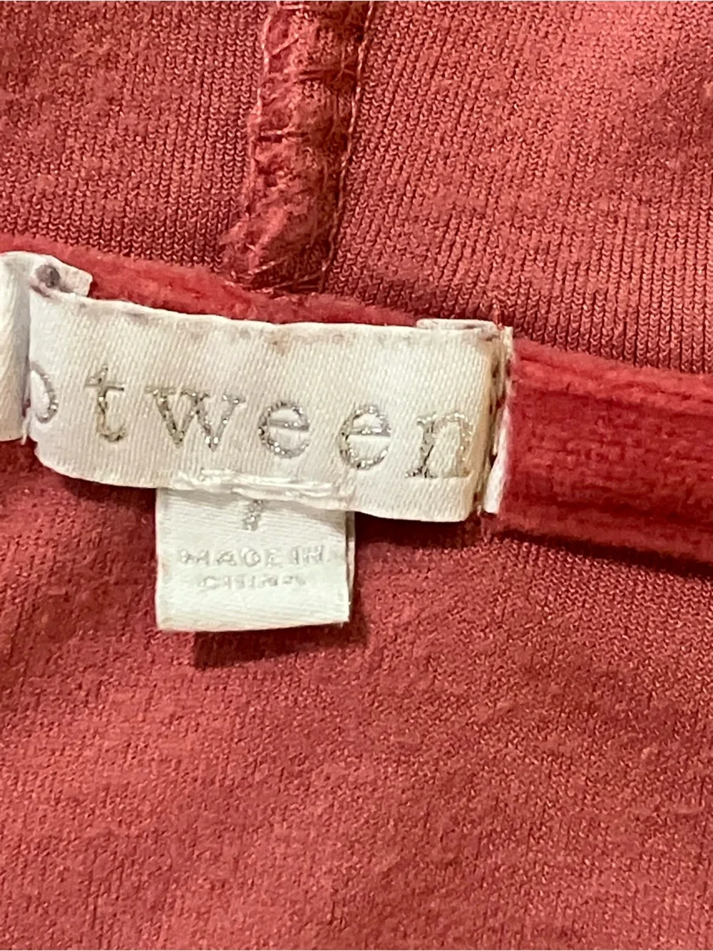 Btween girl size 7 zipper jacket